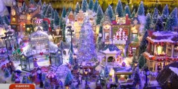 Με 40 χιλιάδες λαμπάκια στόλισε το σπίτι του ένας κάτοικος της Πτολεμαΐδας! Εντυπωσιακή συλλογή – μαγικό σκηνικό! (video της ΕΡΤ)