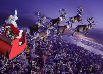 Ο Άγιος Βασίλης ξεκίνησε το ταξίδι του-Δείτε live την πορεία του (video)