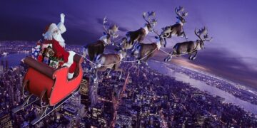 Ο Άγιος Βασίλης ξεκίνησε το ταξίδι του-Δείτε live την πορεία του (video)