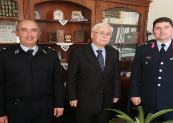 Συνάντηση του νέου Περιφερειακού Αστυνομικού Διευθυντή Δυτικής Μακεδονίας με τον Δήμαρχο Βοΐου