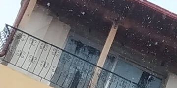 Ασθενής χιονόπτωση στην Πτολεμαΐδα