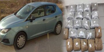 Πήγε να παραλάβει 22 δέματα κάνναβης στη Φλώρινα αλλά… τον τσάκωσαν!