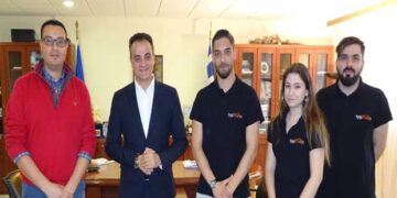 Επίσκεψη της ομάδας “Tyφoon Moto Racing” του Πανεπιστημίου Δυτ. Μακεδονίας, στον Θ. Καρυπίδη