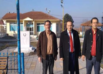 O Γιάννης Αντωνιάδης στον Πελαργό Φλώρινας