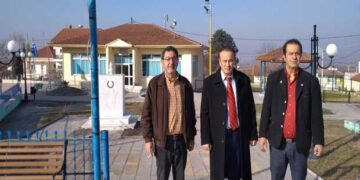 O Γιάννης Αντωνιάδης στον Πελαργό Φλώρινας