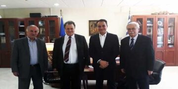 Συνάντηση Δ. Λαμπρόπουλου με Θ. Καρυπίδη για την ένταξη του δήμου Βοΐου στο δίκτυο διανομής φυσικού αερίου