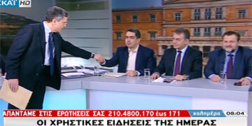 Σε εκπομπή του ΣΚΑΪ ο Γιάννης Θεοφύλακτος – Από τα παραπολιτικά του Παλμού 28/02/2018