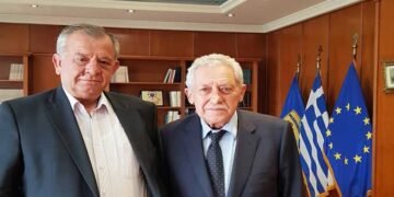 Συνάντηση Γ. Ντζιμάνη με τον Αναπληρωτή Υπουργό Εθνικής Άμυνας