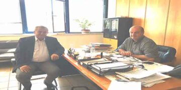 Συνάντηση Γ. Ντζιμάνη με τον Πρόεδρο του ΕΛΓΑ για τις αποζημιώσεις σε Βελβεντό και Μεσόβουνο