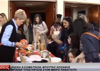 Κοζάνη: Μεγάλη συμμετοχή κόσμου στο μπαζάρ υποστήριξης στον μικρό Παναγιώτη (βίντεο)