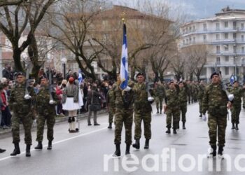 Ο εορτασμός της 25ης Μαρτίου στη Φλώρινα (Φωτογραφίες & Βίντεο)