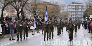 Ο εορτασμός της 25ης Μαρτίου στη Φλώρινα (Φωτογραφίες & Βίντεο)
