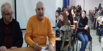 Κεκλεισμένων των θυρών η ενημέρωση του πρύτανη του ΤΕΙ στους φοιτητές του τμήματος Μαιευτικής Πτολεμαΐδας