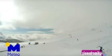 Δείτε ένα εκπληκτικό timelapse βίντεο από το χιονισμένο τοπίο στο Χιονοδρομικό Κέντρο Βόρας – Καϊμακτσαλάν