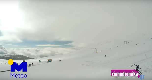 Δείτε ένα εκπληκτικό timelapse βίντεο από το χιονισμένο τοπίο στο Χιονοδρομικό Κέντρο Βόρας – Καϊμακτσαλάν