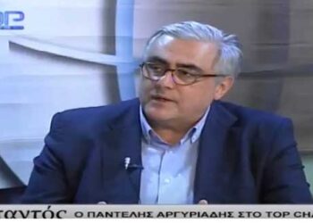 O  Π. Αργυριάδης στο Top Channel: “O πήχυς με τη ΔΕΗ είναι πια ψηλά και τώρα δεν τον βλέπει ούτε ο ίδιος ο Θ. Καρυπίδης” – “Να παραιτηθεί τώρα, γιατί μετά την Τετάρτη θα είναι αργά”  (βίντεο)