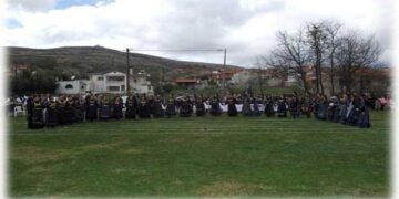 Ο χορός της ρόκας στην Γαλατινή Κοζάνης