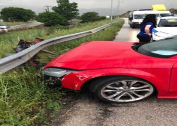 Σοβαρό τροχαίο για τον Γρεβενιώτη διαιτητή Δημήτρη Θάνο (Φωτογραφίες)