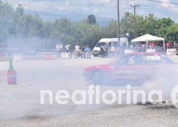 Τέρμα τα γκάζια στην 1η Δεξιοτεχνία Αυτοκινήτων Φλώρινας (Βίντεο & Φωτογραφίες)