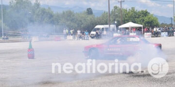 Τέρμα τα γκάζια στην 1η Δεξιοτεχνία Αυτοκινήτων Φλώρινας (Βίντεο & Φωτογραφίες)