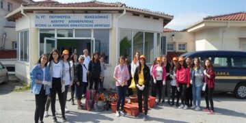 Μαθητές από την Πτολεμαΐδα στο ΚΕΦΙΑΠ Αμυνταίου στα πλαίσια της Ημέρας Εθελοντισμού «Ανδρόνικος»