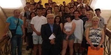 Οι μαθητές της Γ΄ τάξης του 4ου Γυμνασίου Πτολεμαΐδας συναντούν τον Υπουργό Παιδείας Κώστα Γαβρόγλου