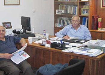 Ο Λευτέρης Γρηγοριάδης στα γραφεία μας – Από τα παραπολιτικά του Παλμού 30/05/2018