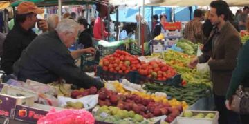 Μεταφορά της ημέρας λαϊκής αγοράς Αμυνταίου