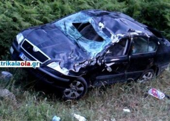 Θλίψη στα Τρίκαλα από το θάνατο του 13 μηνών αγοριού: Δείτε που κατέληξε το ΙΧ μετά τη «βουτιά» στο γκρεμό