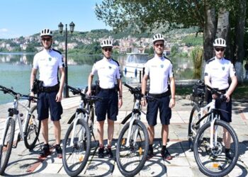 Θετικά τα πρώτα αποτελέσματα της δράσης του θεσμού της αστυνόμευσης με ποδήλατα στην Καστοριά