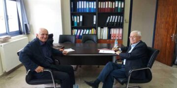 Υπογραφή σύμβασης έργου εσωτερικής οδοποιίας Πενταλόφου