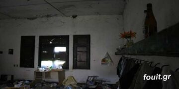 Οι μυστήριοι επισκέπτες του εγκαταλελειμμένου στρατοπέδου στη Χλόη Καστοριάς – Δείτε φωτογραφίες