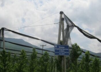 Έως 31 Ιουλίου η υποβολή ηλεκτρονικών αιτήσεων για συστήματα πρόληψης ζημιών του Υπομέτρου 5.1