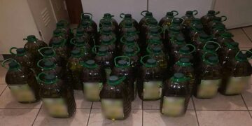 Συνελήφθη 24χρονος στην Καστοριά για διακίνηση αμφιβόλου ποιότητας ελαιόλαδου