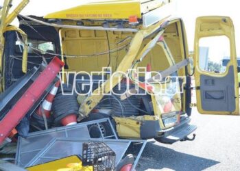 Σοβαρό τροχαίο στην Εγνατία, έξω από τη Βέροια (καραμπόλα 3 οχημάτων)