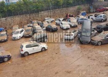 Από θαύμα δεν θρηνήσαμε νεκρούς στην Αθήνα – Απίστευτες εικόνες από το πάρκινγκ στο Μαρούσι [εικόνες & βίντεο]