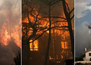 Ανεξέλεγκτες οι φωτιές σε Κινέτα-Πεντέλη – Εκκενώνονται οικισμοί, κατασκηνώσεις [εικόνες & βίντεο]