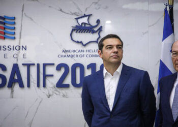 ΔΕΘ 2018: Ο Τσίπρας εγκαινίασε το περίπτερο των ΗΠΑ