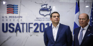 ΔΕΘ 2018: Ο Τσίπρας εγκαινίασε το περίπτερο των ΗΠΑ