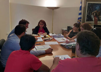 Επίκαιρα θέματα συζήτησαν η Ολ. Τελιγιορίδου & Εκπρόσωποι του  Συνδέσμου Συνεταιρισμών Μισθωτών Ελληνικών Λιμνοθαλασσών