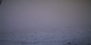 Τα πρώτα χιόνια καταγράφονται στον Όλυμπο με θερμοκρασία -5,6c σήμερα το πρωί