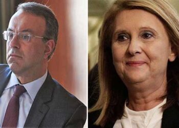 Ο Χρήστος Σταϊκούρας και η Σοφία Βούλτεψη το Σάββατο στα Γρεβενά