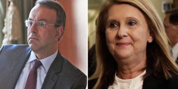 Ο Χρήστος Σταϊκούρας και η Σοφία Βούλτεψη το Σάββατο στα Γρεβενά