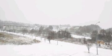 Κατάλευκο τοπίο στα Κοίλα Κοζάνης – Υπέροχη φωτογραφία από το ΤΕΙ Δυτικής Μακεδονίας