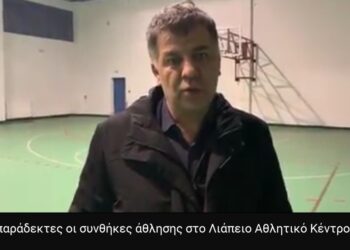 Βαγγέλης Σημανδράκος: Απαράδεκτες οι συνθήκες άθλησης στο Λιάπειο Αθλητικό κέντρο (video)