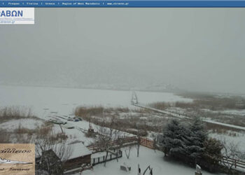 Άγιος Αχίλλειος Πρεσπών: Παγωμένος σήμερα ( ώρα 08: 45 )