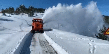 Αποχιονισμός στα Γρεβενά – Δείτε το βίντεο του Ευάγγελου Σημανδράκου