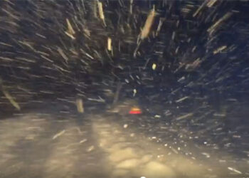 Ισχυρή χιονόπτωση στη Βασιλίτσα! Δείτε βίντεο