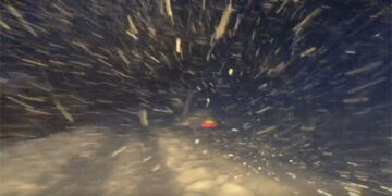 Ισχυρή χιονόπτωση στη Βασιλίτσα! Δείτε βίντεο