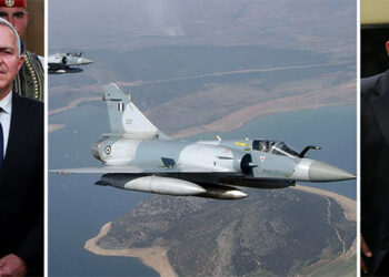 Πρωτοφανής φιέστα με μαχητικά αεροσκάφη στην αποχώρηση Καμμένου από την καρέκλα!